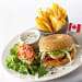 Canadian Steak House - Un bagel et frites 