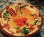 Le plateau de mezzé - Hummos: purée de pois chiches accompagnée de son pain libanais