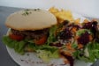 Coté Terrasse - Le burger à la tome de savoie et lard fumés