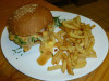 Friterie Grill - un burger et les frites