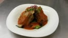 Gy suis Gy reste - Travers de veau coulis de tomate et tagliatelles de courgettes