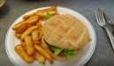 Restaurant du Stade - Un burger, frites