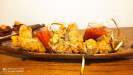 Exo'Dinner - Sucettes de poulet: wings de poulet pané à la noix de pécan accompagnés de la sauce tomate au gingmbre
