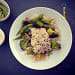 ZenEatTude - poisson, accompagné de riz et de ses petits légumes croquants