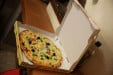 Au four à Bois - Une pizza