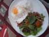 Yom Thai Food - Bœuf sauté aux basilics plus œuf