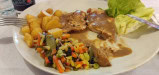Auberge Table Ronde - Un plat