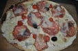 Café Flamm' - Une pizza