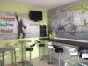 Pizz'burg - La salle de restauration 