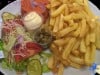 Bb'S Diner - Assiette filet américain , oignons rouge , tomate , salade , frite fraiche etc