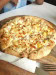 Mosaique pizza - Une pizza