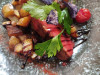 Le 9 - Filet de canette, caramel de fraises et pommes rissolées