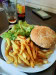Guinguette de Biollet - Un burger