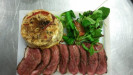 Labo des Tokés - Magret de canard juste sel de guérande et poivre de sichuan, tian de légumes