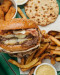 Bioburger - Burger avec des frites