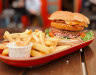 Paddy's Corner - Un burger avec frites