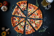Le Borsalino - Une pizza