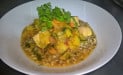 Auberge De Bionnassay - Un espadon à l'orientale et quinoa aux herbes