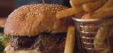 Le Salto - Un burger, frites 