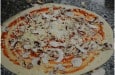 Pizza San Marco - pizza cuite au feu de bois