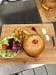 Le Monchu - Une assiette burger et frites