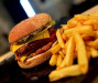 Le Riham - Un burger, frites