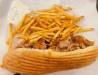 Galerie kebab - Un sandwich kebab, frites