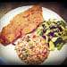 La Porteña - Escalope Milanaise ,Quinoa et Salade à la Portena