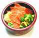 light sushi - Un menu chirashi