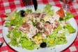 La Toscana - Une assiette de salade
