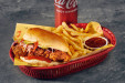 Pepe Chicken - Burger avec des frites