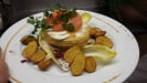 Ma ratatouille dans votre assiette - Tarte fine de saumon fumé au boursin salade d hiver aux pommes grenaille
