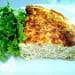 Maison Bernot - Quiche aux poireaux et salade.