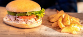 Pomme de Pain - Un burger, frites