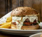 Au bureau - Un burger