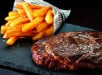 Au bureau - Entrecôte et frites