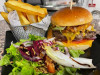Burton's - Un burger, frites, salade