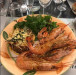 Pizzeria Le Pressoir - Gambas flambées au Pastis