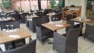Le patio - La salle de restauration 
