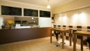 Pizza chez Wilfrid - La salle de restauration