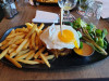 3 Brasseurs - Burger avec des frites