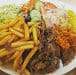 Chiche Kebab Ozan - Une assiette