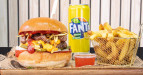 Amis burger house - Un burger, frites