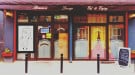 Le cheval blanc - La façade du restaurant