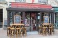 Les symples de l'os à moelle - La façade du restaurant