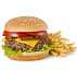 Crazy burger - Un burger frites
