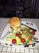 O'crystal - Une assiette burger 