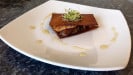 O'Gourmet - Mille feuille de foie gras poêlé au sel rose d'himalaya, sauce d'acacia