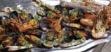 Le Vivier de la mer - une assiette