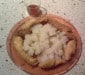 Le Barême - Croustillant de poulet  sauce aigre douce pimentée  salade vapeur